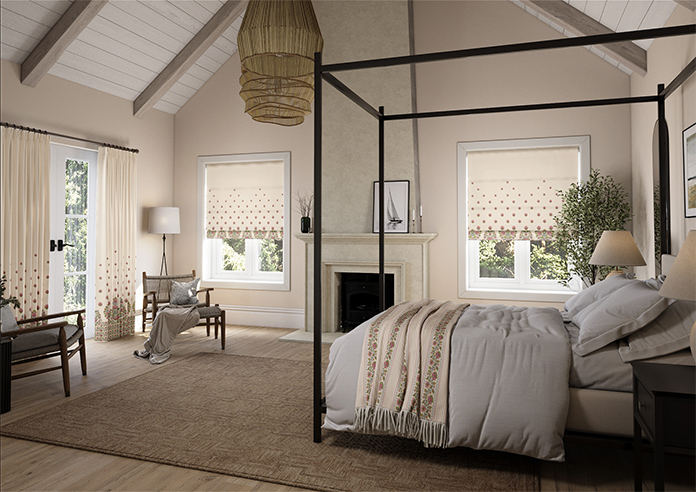 Petal & Block Nitara, Dhara - Twist&Fit Roman Blind - Image 7